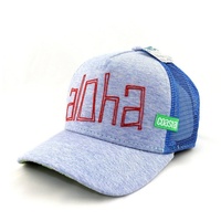 Coastal Aloha Jersey Kappe - Blue - One Size