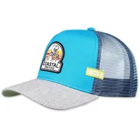 Coastal Trucker Cap Coffee to Ride Türkis, Size:ONE Size