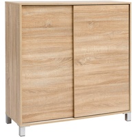 Wohnling Schuhschrank WL5.713 sonoma-eiche 4 Fachböden 100,0 x 37,5