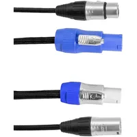 Eurolite Kombikabel DMX P-Con/3 Pin XLR 5m