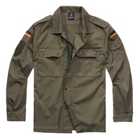 Brandit Textil Bw Field Langarmhemd Olive XL