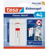 Tesa Klebenagel für Fliesen und Metall verstellbar max. 4