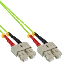 InLine LWL Duplex Kabel, SC/SC, 50/125μm, OM5, 0,5m