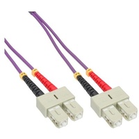 InLine LWL Duplex Kabel, SC/SC, 50/125μm, OM4, 3m