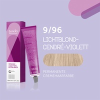 Londa Professional Londa Londacolor Permanente Cremehaarfarbe 9/96 lichtblond cendré-violett