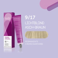 Londa Professional Londa Londacolor Permanente Cremehaarfarbe 9/17 lichtblond asch-braun
