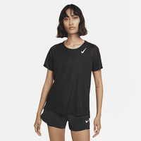 Nike Dri-FIT Race Kurzarm-Laufoberteil Damen Black XL