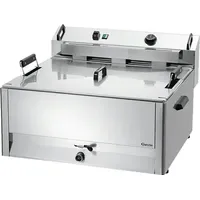 Bartscher BF 30E Backwaren-Fritteuse 15000 Watt Silbergrau