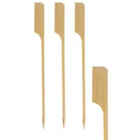 Papstar Fingerfood-Spieße Golf 18 cm Bambus 250 Stück
