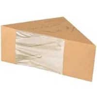 Papstar 50 PAPSTAR Einweg-Sandwichboxen 12,3 x 12,3 cm