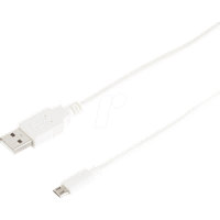 ShiverPeaks BS33090-W 1.8m USB-A USB Micro-B Weiß Handykabel (BS33090-W)