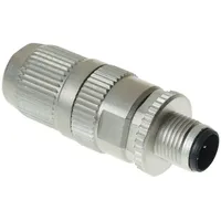 Weidmüller 1962420000 Sensor-/Aktor-Steckverbinder, unkonfektioniert M12 Stecker, gerade Polzahl: 4