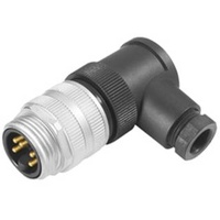 Weidmüller 1292040000 Sensor-/Aktor-Steckverbinder, unkonfektioniert 7/8 Stecker, gewinkelt Polzah