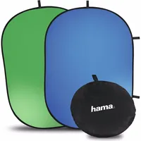 Hama Falthintergrund "2in1" 150x200cm grün/blau (21570)