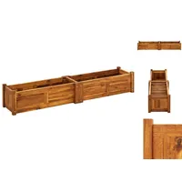 VidaXL Garten-Hochbeet Akazienholz 150x30x25 cm