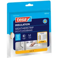 Tesa Schaumstoff Türdichtung 15 x 6 x 600 cm