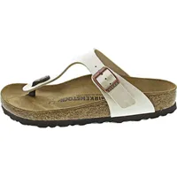 Birkenstock Gizeh Birko-Flor graceful pearl white 36