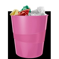 Leitz WOW Duo Colour Papierkorb 15,0 l pink