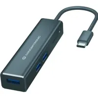 Conceptronic DONN08B - hub - 3 ports USB-Hubs -