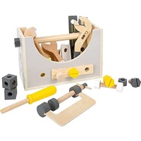 Small Foot Company small foot Werkzeugkasten Miniwob, Mini-Werkbank, 2in1,