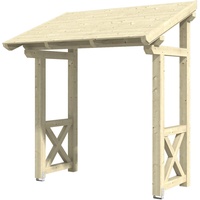 SKANHOLZ Skan Holz Haustür-Vordach Paderborn 4 Natur 242 cm