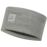 Buff Crossknit Stirnband Grau