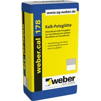 Weber Saint Gobain weber.cal 178 Kalk-Putzglätte 25 kg