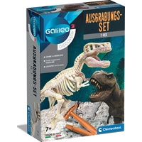 CLEMENTONI Ausgrabungs-Set T-Rex fluoreszierend (Experimentierkasten)