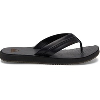 QUIKSILVER Carver Natural Sandale, Black/Black/Brown, 41