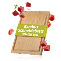 Rösle Schneidebrett BASIC Line Bambusholz - 39 x 26