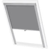 VidaXL Verdunkelungsrollo Grau MK06
