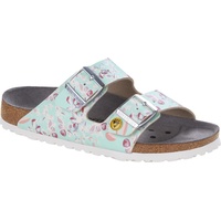 Birkenstock Arizona ESD Birko-Flor flower field mint 39