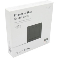 Senic Friends of Hue Switch matt schw. batterieloser Schalter