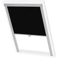 VidaXL Verdunkelungsrollo M06 306 cm Fenstergröße (Velux) Schwarz