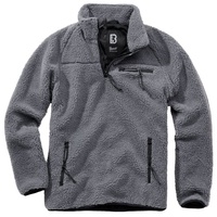 Brandit Textil Brandit Teddyfleece Troyer anthrazit, Größe XXL