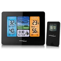 GreenBlue GB526 Digitale Wetterstation Schwarz