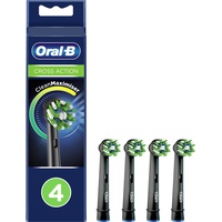 Oral-B CrossAction Bürstenkopfen, 4 Stück, Original Reinigungspatronen, mit CleanMaximiser-Technologie,