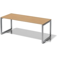 BISLEY Cito Schreibtisch, 740 mm höhenfixes O-Gestell, H 19