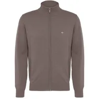 Fynch Hatton Sfpk212 Vollreißverschluss Pullover - Earth - XL