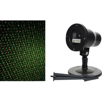 Kaemingk LED Laser Projektor Flocken grün rot 10 x