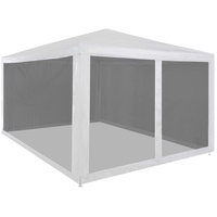 VidaXL Partyzelt mit 4 Mesh-Seitenwänden 4 x 3 m