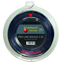 Kirschbaum Tennissaite Pro Line Rough schwarz 200m Rolle