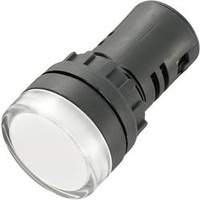 TRU Components 140401 LED-Signalleuchte Weiß 230 V/AC