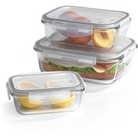 GOURMETmaxx Frischhaltedose grau 1,04 l 6-teilig