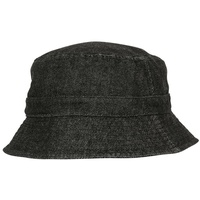 Flexfit Denim Bucket Hat - black / grey -