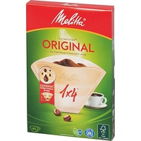 Melitta 1x4 Original Kaffeefilter naturbraun 40 St.