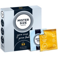 MISTER SIZE Kondome 3 Stk - Klar - M