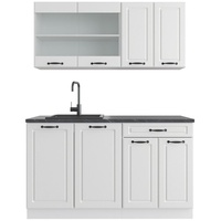 Vicco Küchenzeile R-Line 140 cm Weiß