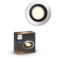 Philips Hue White Ambiance Milliskin rund Aluminium 250 lm