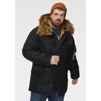 Alpha Industries N-3b Vf59 Mantel Black 2XL